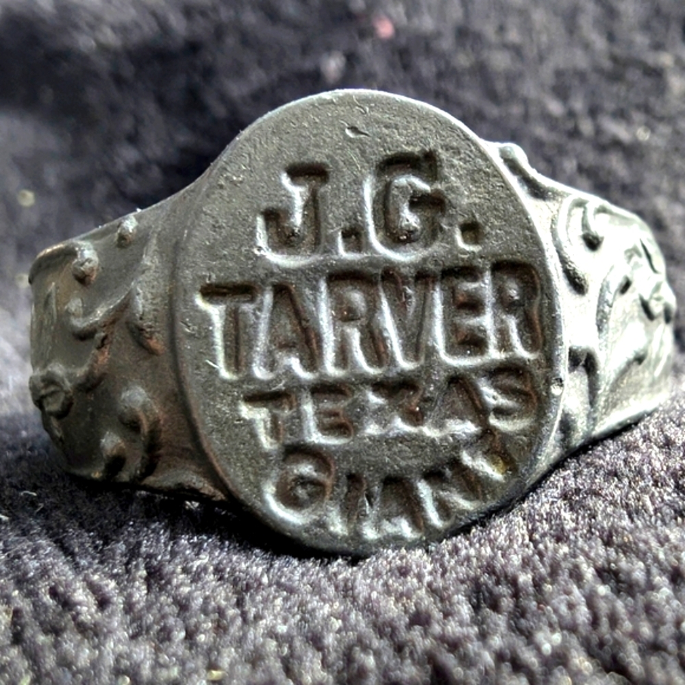 Barnum & Bailey J.G. Tarver Texas Giant or World's Largest Man ring